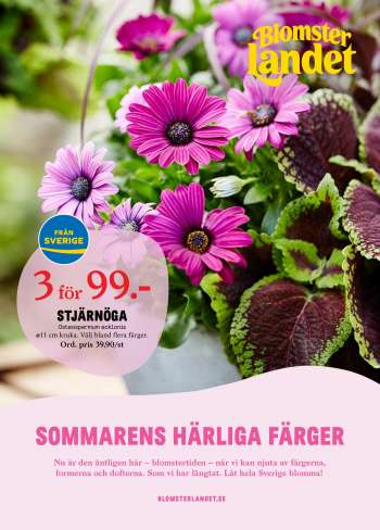 Blomsterlandet reklamblad - 30/5 2022 - 5/6 2022.