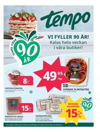 Tempo reklamblad - 30/5 2022 - 6/6 2022.