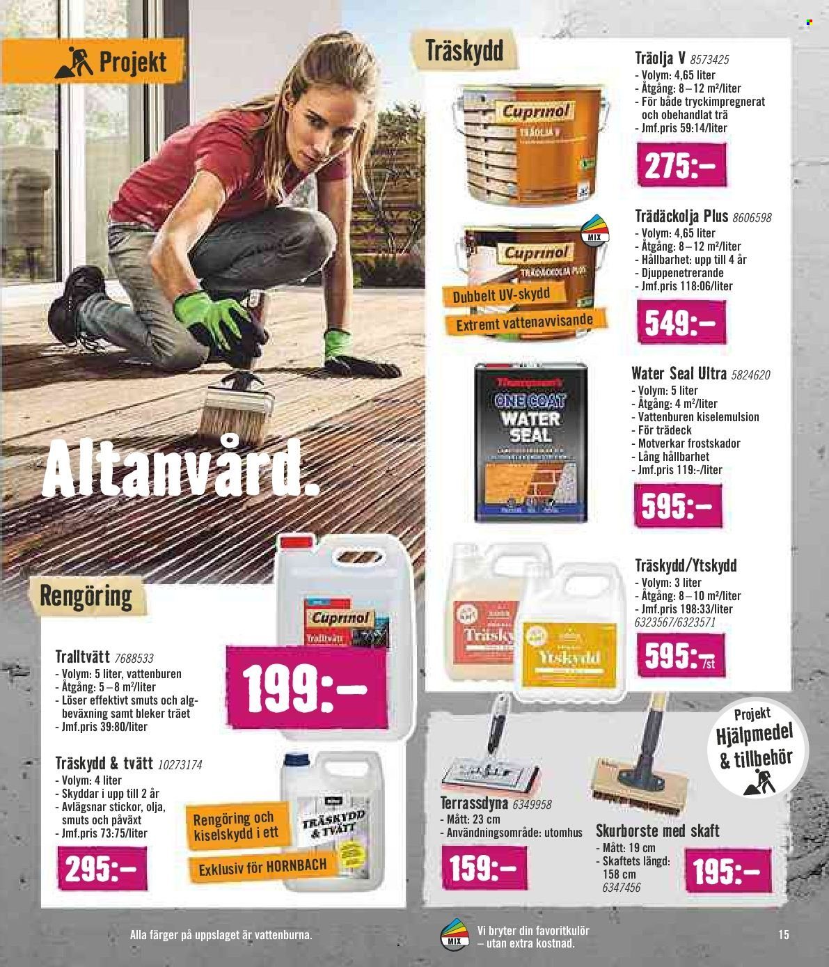 Hornbach reklamblad - 1/6 2022 - 30/6 2022. Sida 15