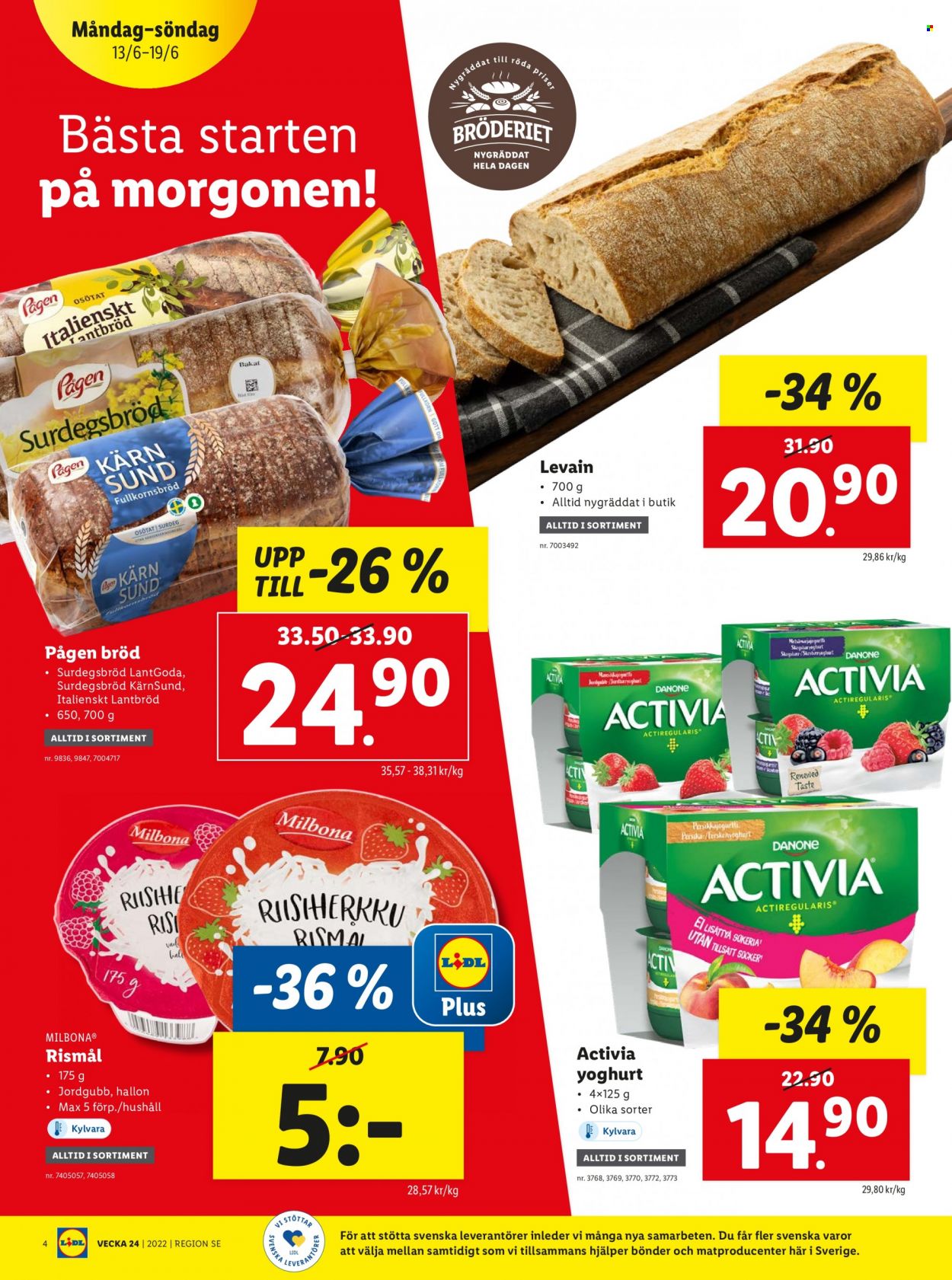 Lidl reklamblad - 13/6 2022 - 19/6 2022. Sida 4