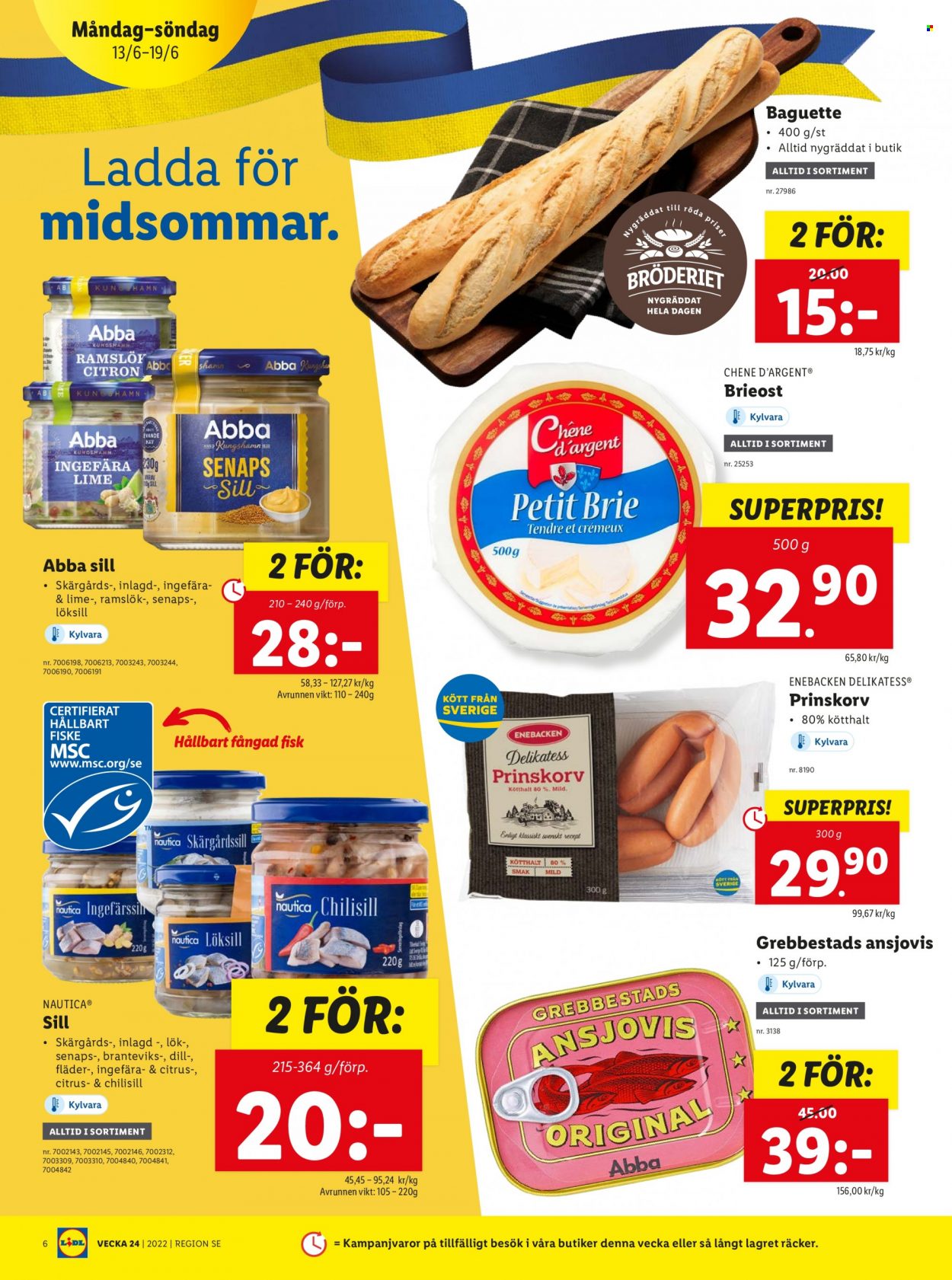 Lidl reklamblad - 13/6 2022 - 19/6 2022. Sida 6