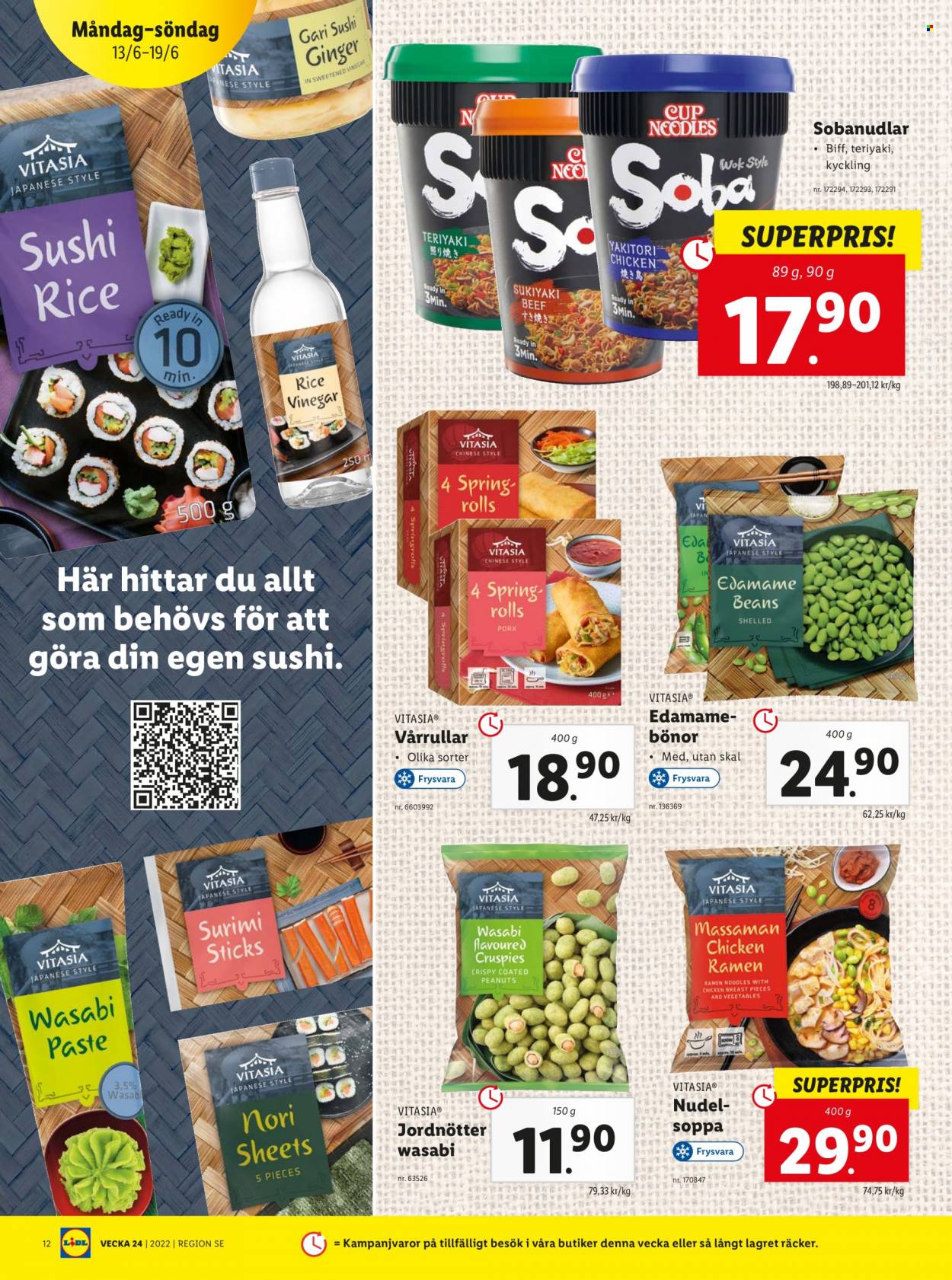 Lidl reklamblad - 13/6 2022 - 19/6 2022. Sida 12
