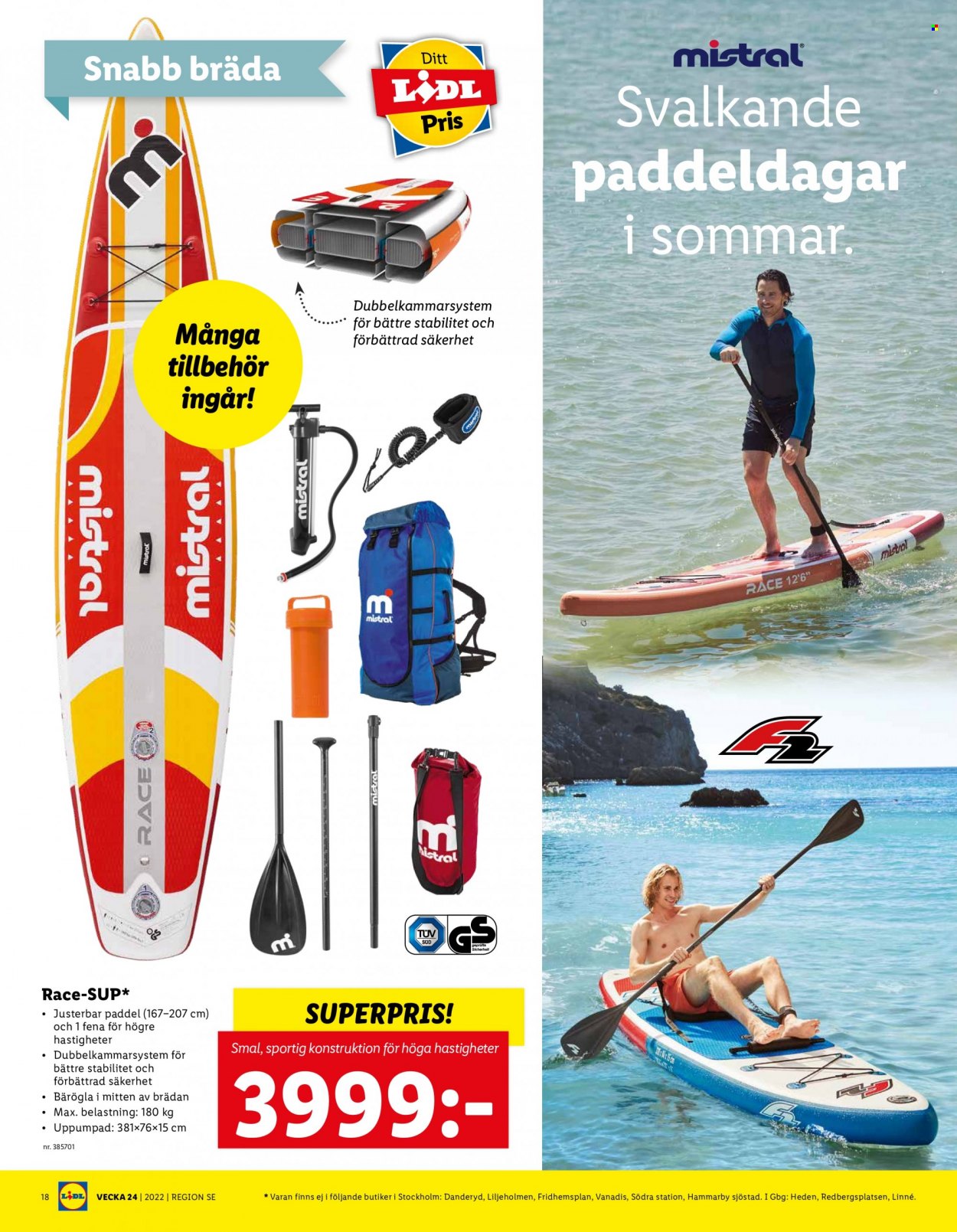 Lidl reklamblad - 13/6 2022 - 19/6 2022. Sida 22