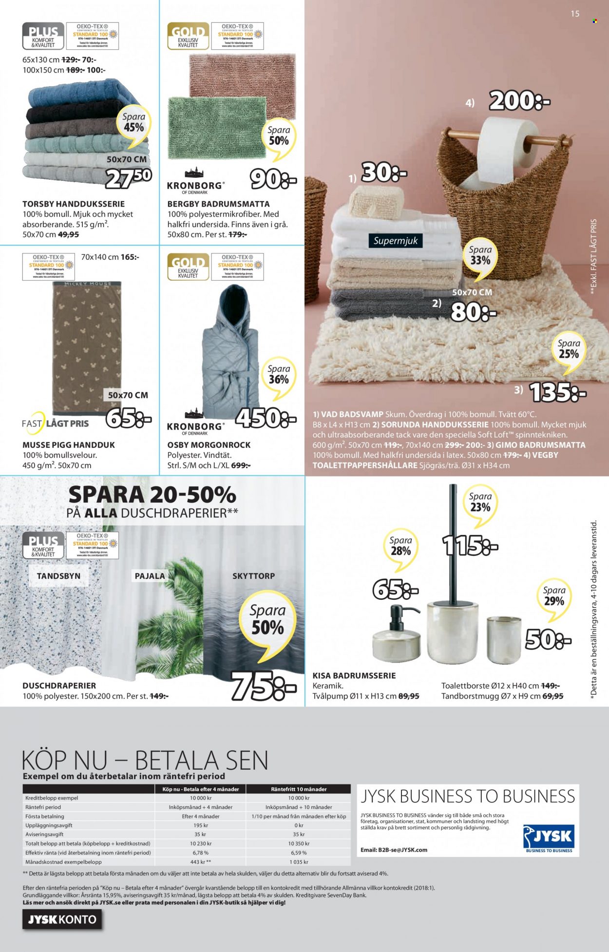 JYSK reklamblad - 6/6 2022 - 19/6 2022. Sida 15