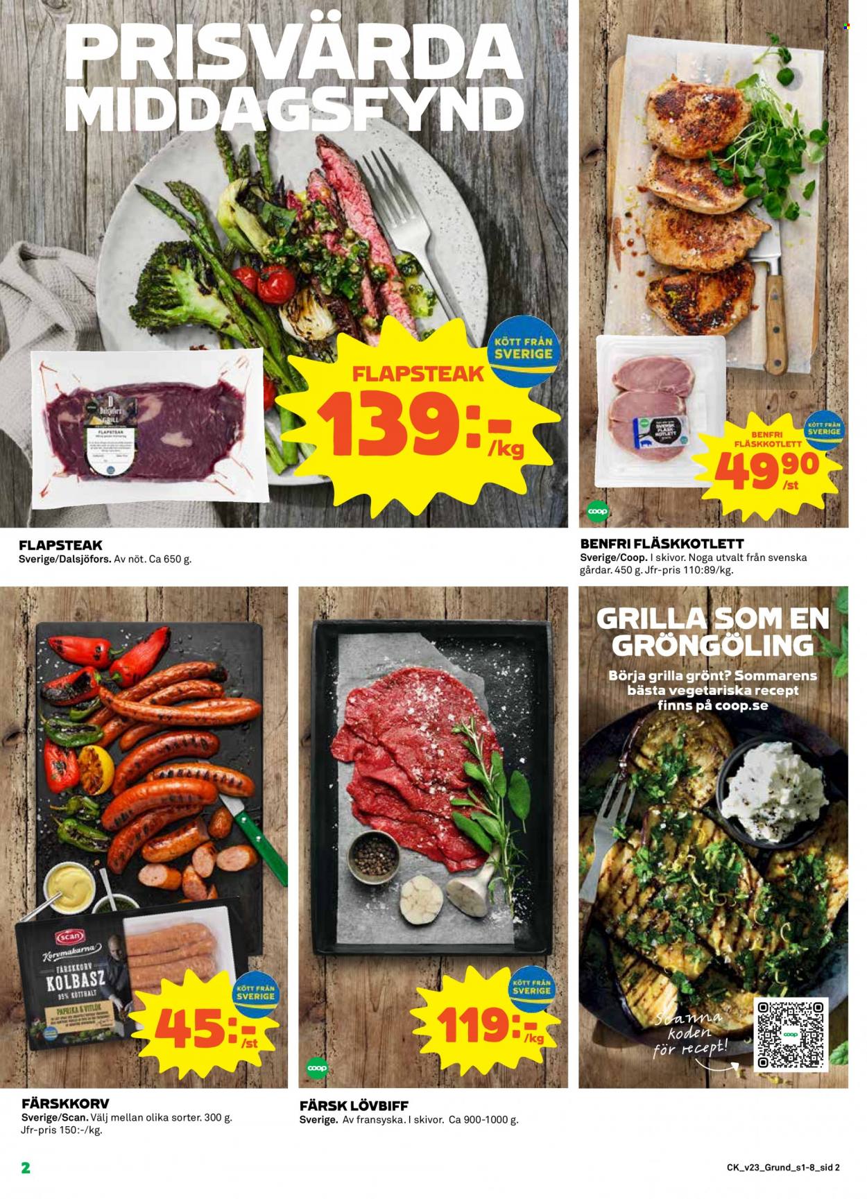 Coop Konsum reklamblad - 6/6 2022 - 12/6 2022. Sida 2