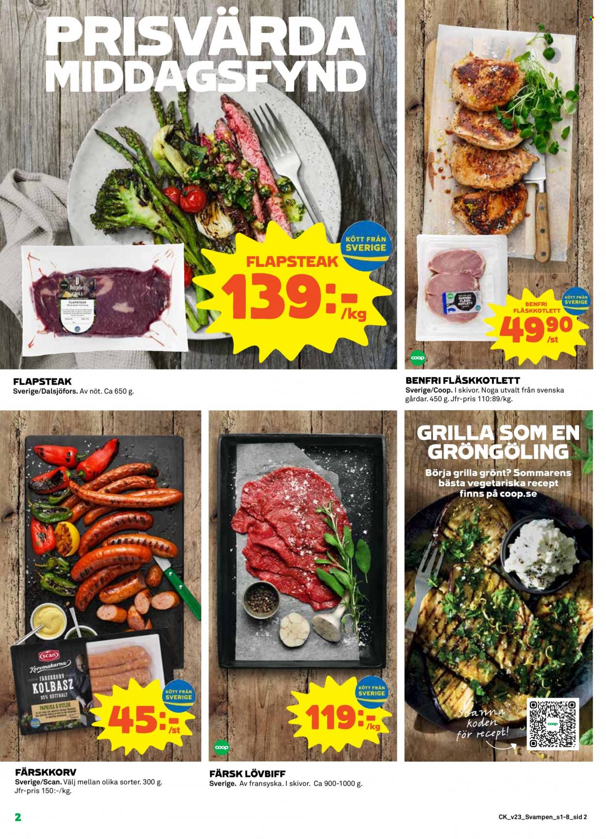 Coop Konsum reklamblad - 6/6 2022 - 12/6 2022. Sida 2
