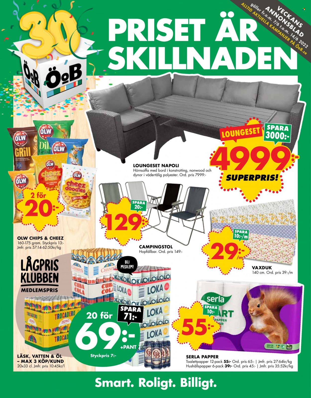 ÖoB reklamblad - 7/6 2022 - 14/6 2022. Sida 1