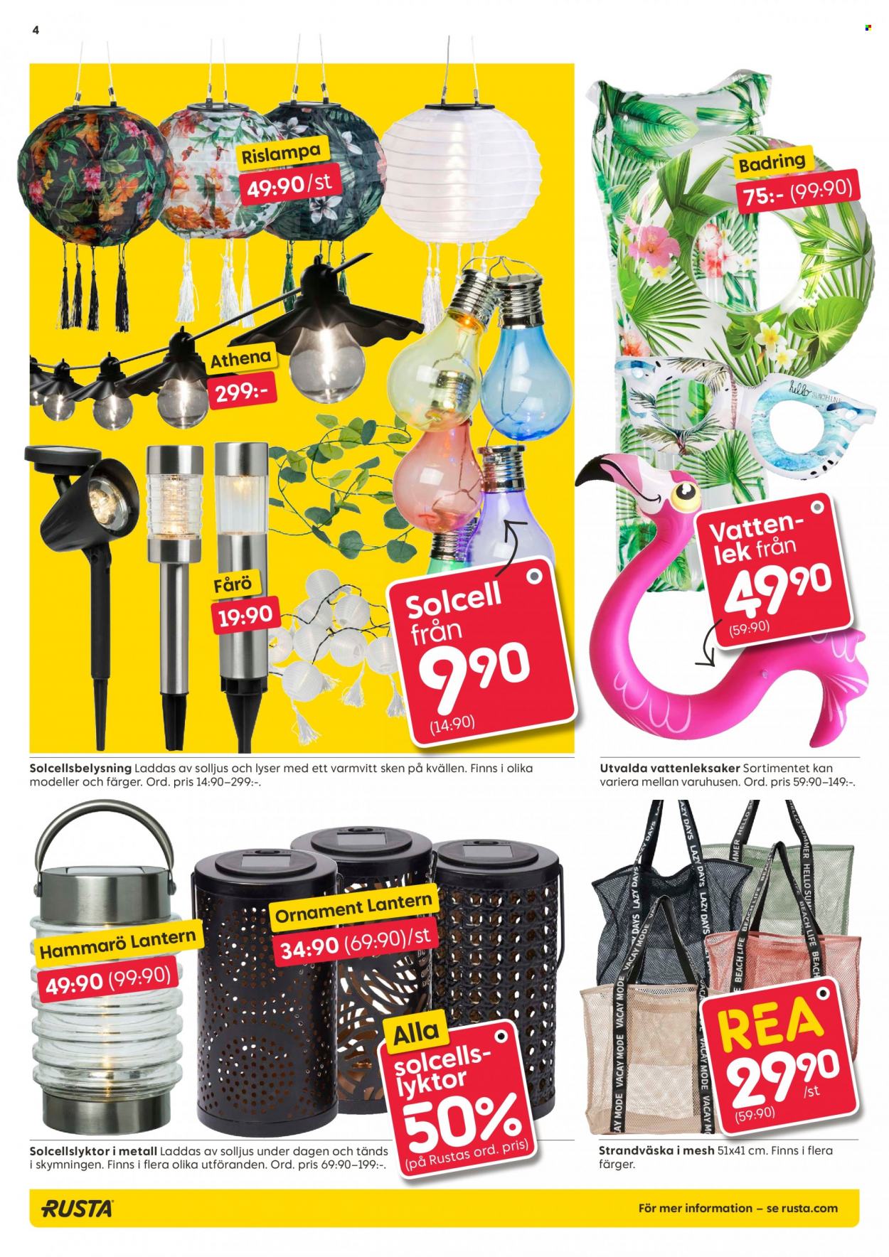 Rusta reklamblad - 7/6 2022 - 14/6 2022. Sida 4
