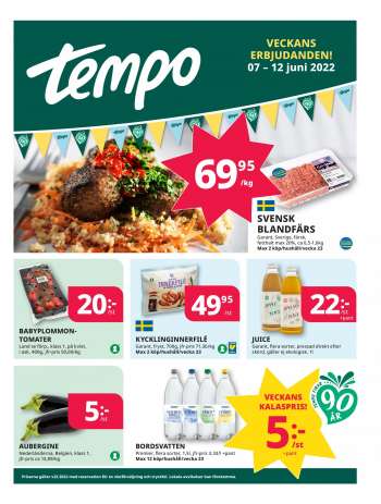 Tempo reklamblad - 7/6 2022 - 12/6 2022.