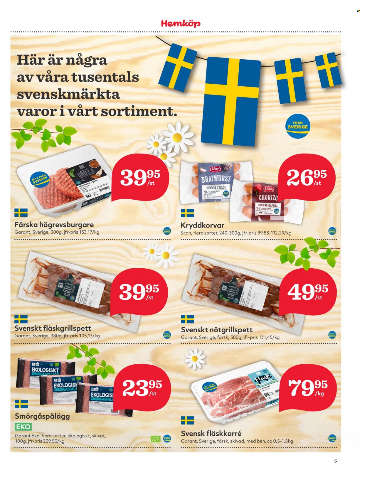 Hemköp reklamblad - 7/6 2022 - 12/6 2022. Sida 5