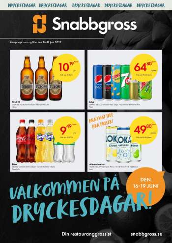 Axfood Snabbgross reklamblad - 16/6 2022 - 19/6 2022.