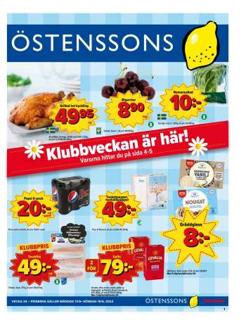 Östenssons reklamblad - 13/6 2022 - 19/6 2022.