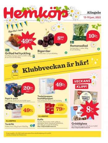 Hemköp reklamblad - 13/6 2022 - 19/6 2022.