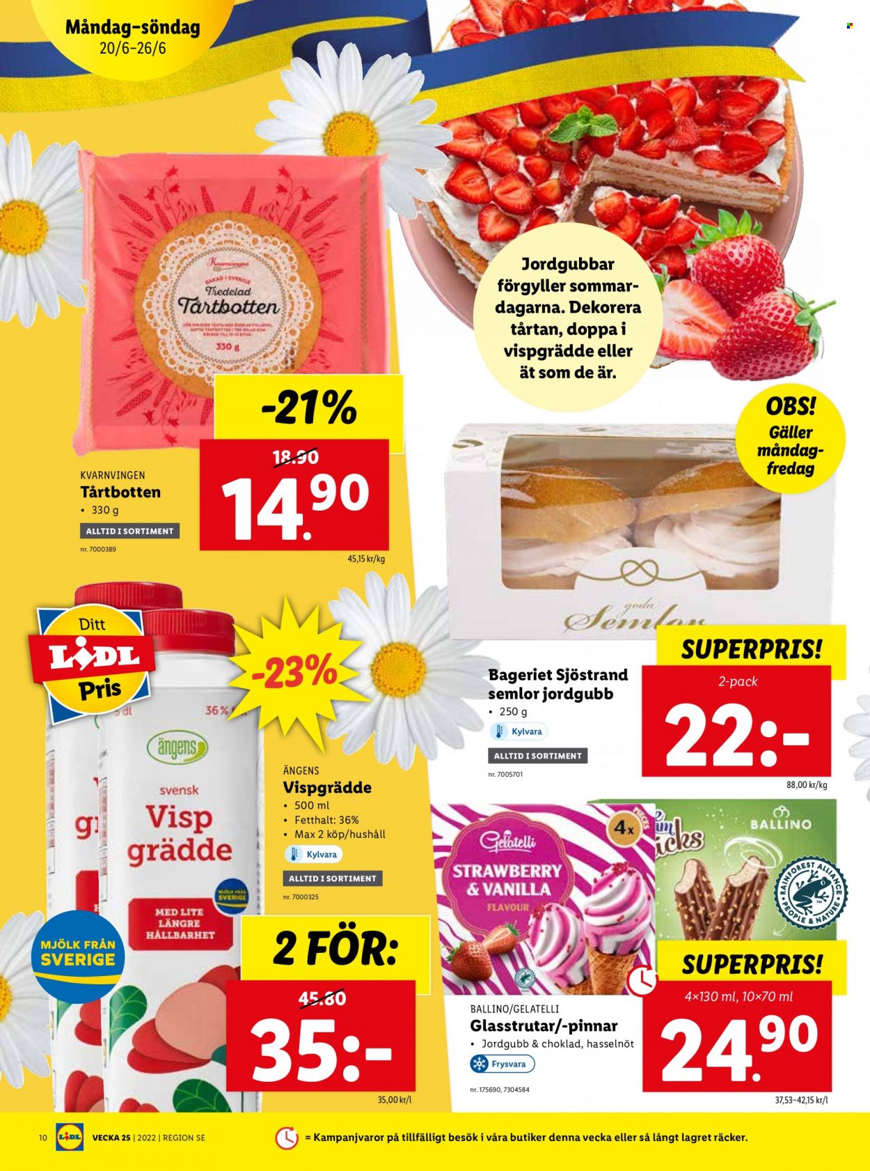 Lidl reklamblad - 20/6 2022 - 26/6 2022. Sida 10