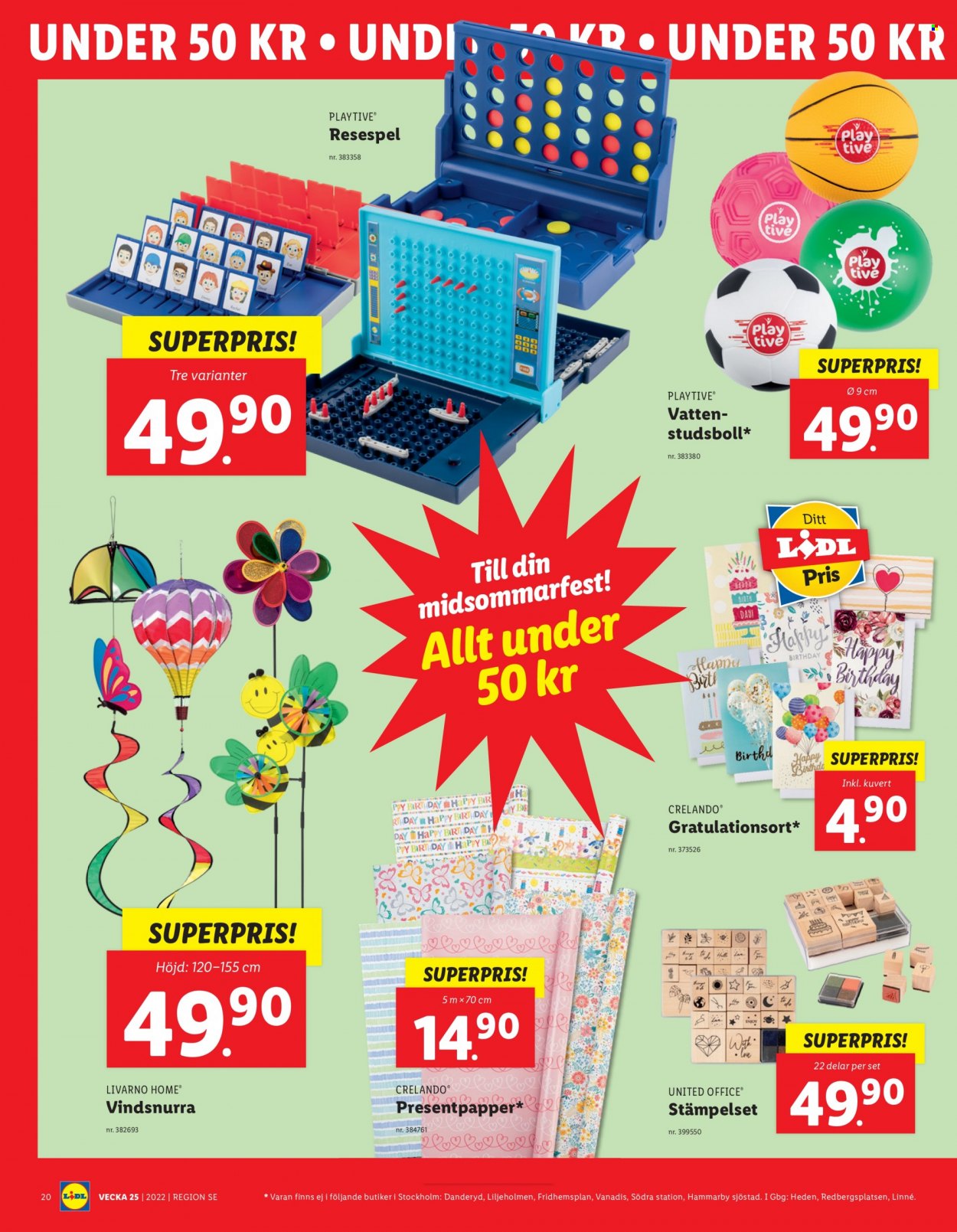 Lidl reklamblad - 20/6 2022 - 26/6 2022. Sida 20