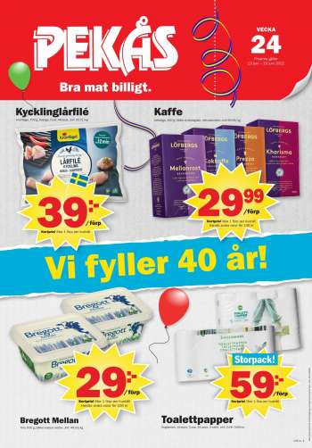 Pekås reklamblad - 13/6 2022 - 19/6 2022.
