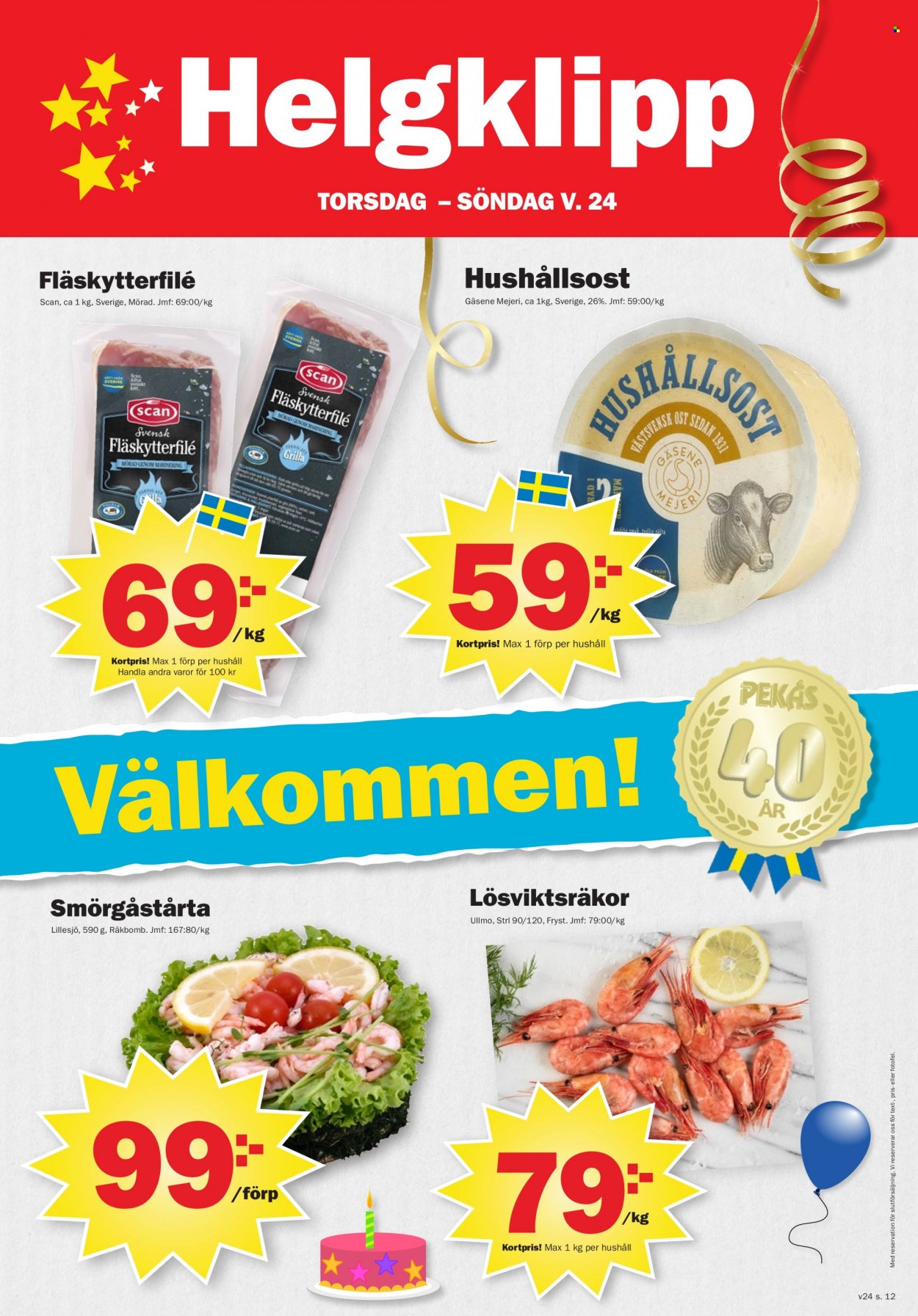 Pekås reklamblad - 13/6 2022 - 19/6 2022. Sida 12