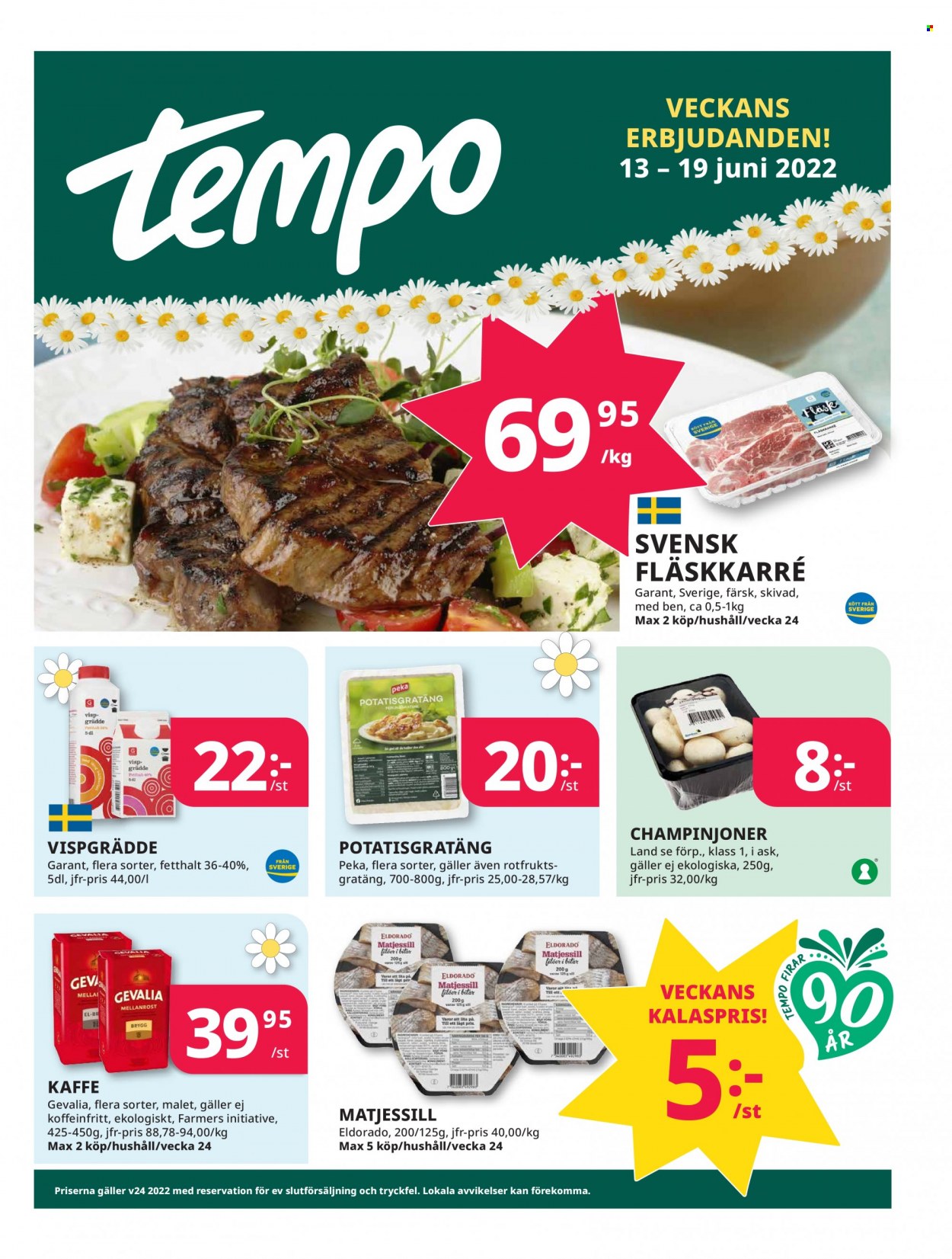 Tempo reklamblad - 13/6 2022 - 19/6 2022. Sida 1