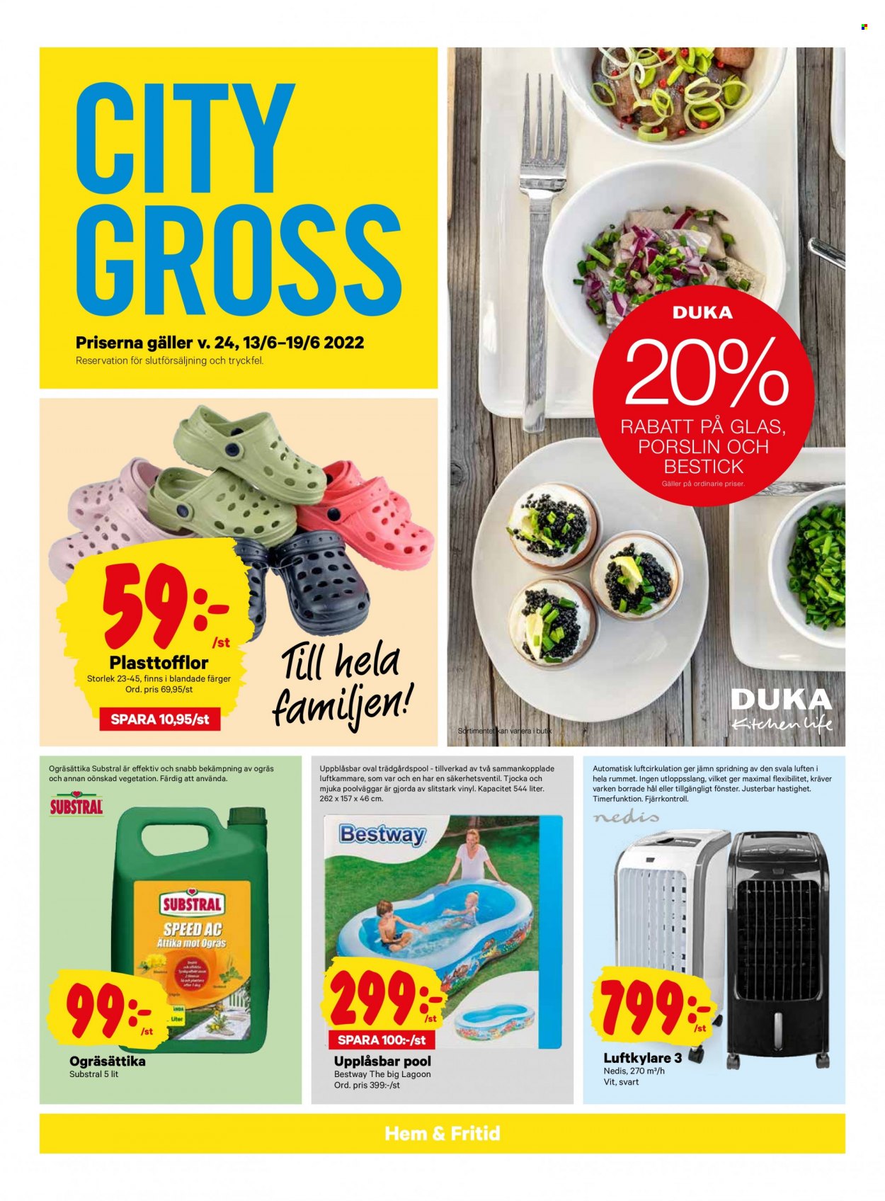 City Gross reklamblad - 13/6 2022 - 19/6 2022. Sida 16