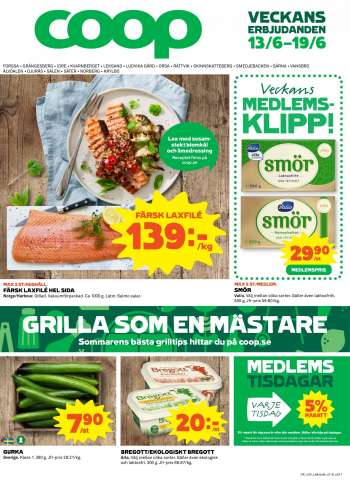 Coop reklamblad - 13/6 2022 - 19/6 2022.