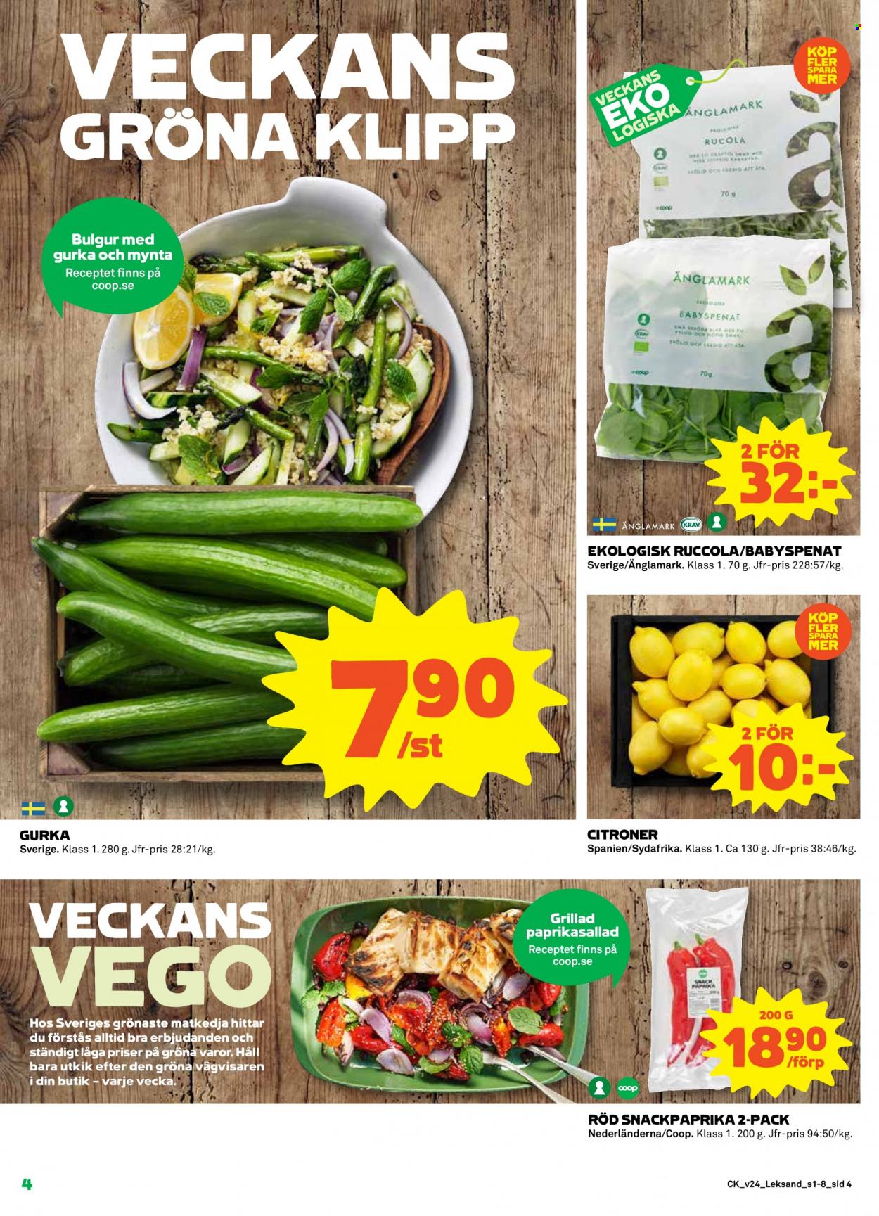 Coop reklamblad - 13/6 2022 - 19/6 2022. Sida 4