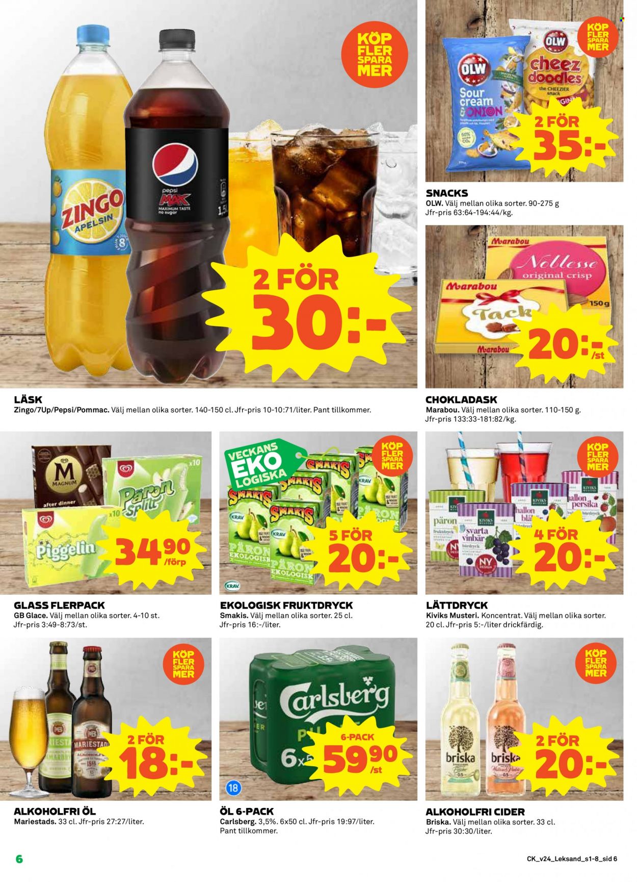 Coop reklamblad - 13/6 2022 - 19/6 2022. Sida 6
