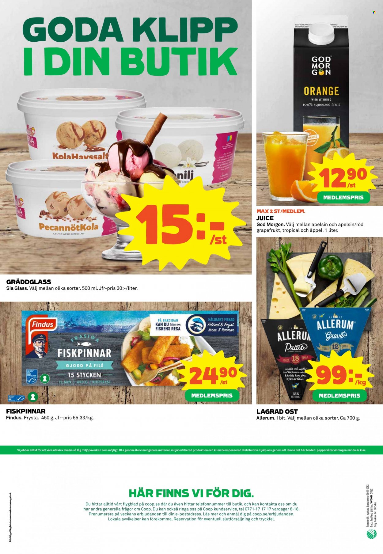 Coop Konsum reklamblad - 13/6 2022 - 19/6 2022. Sida 2
