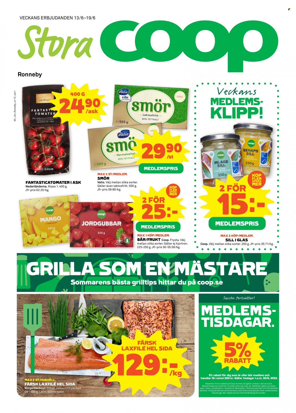 Stora Coop reklamblad - 13/6 2022 - 19/6 2022. Sida 1