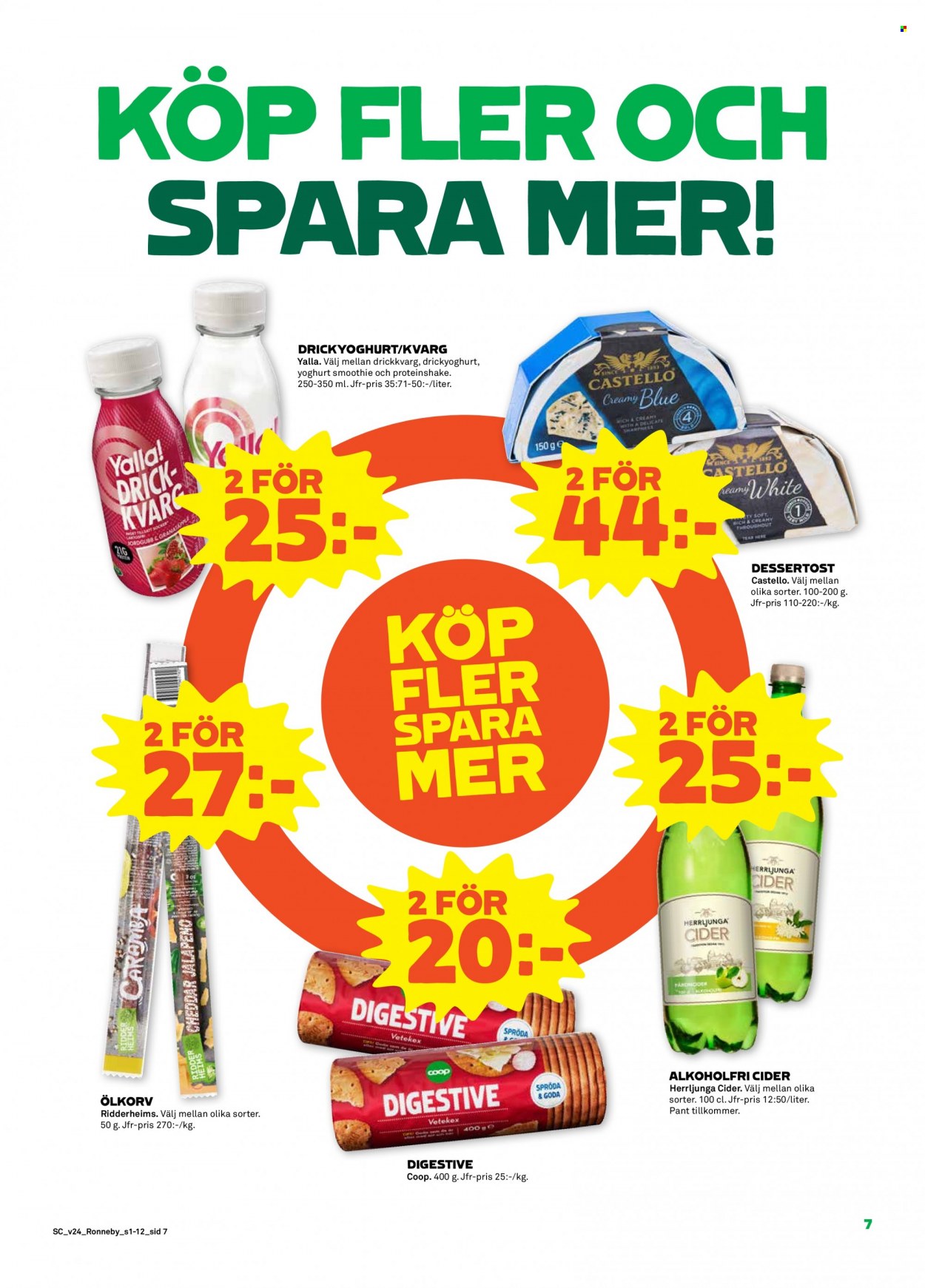 Stora Coop reklamblad - 13/6 2022 - 19/6 2022. Sida 7