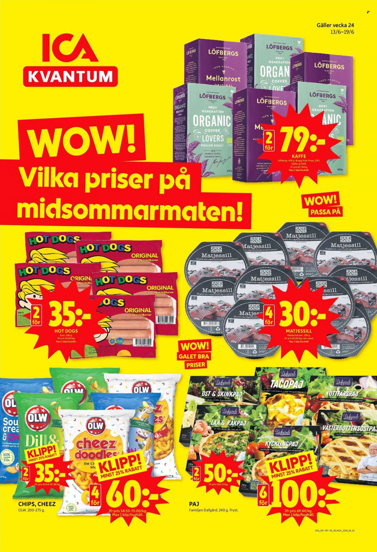 ICA reklamblad - 13/6 2022 - 19/6 2022. Sida 9