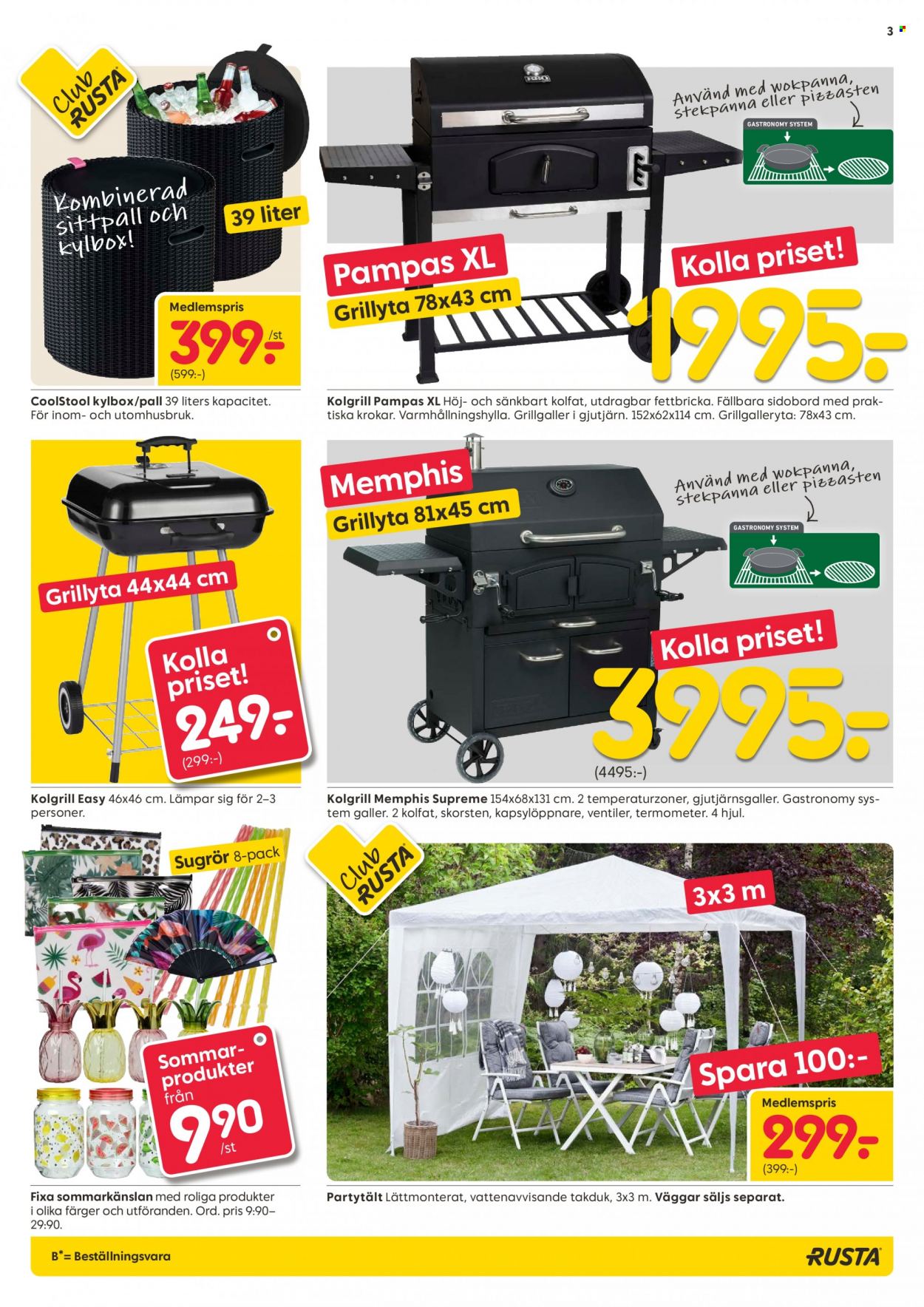 Rusta reklamblad - 15/6 2022 - 19/6 2022. Sida 3