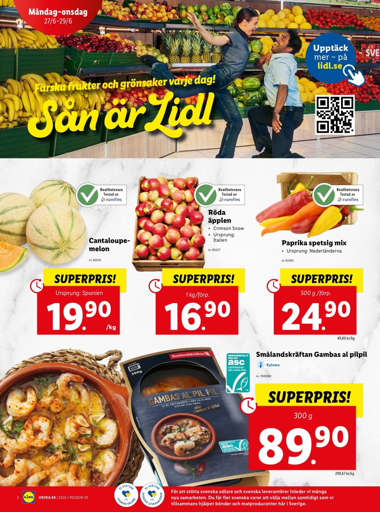 Lidl reklamblad - 27/6 2022 - 3/7 2022. Sida 2