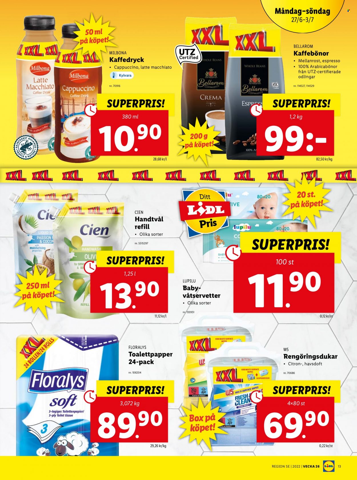 Lidl reklamblad - 27/6 2022 - 3/7 2022. Sida 13