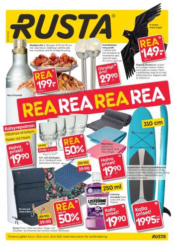 Rusta reklamblad - 20/6 2022 - 26/6 2022.