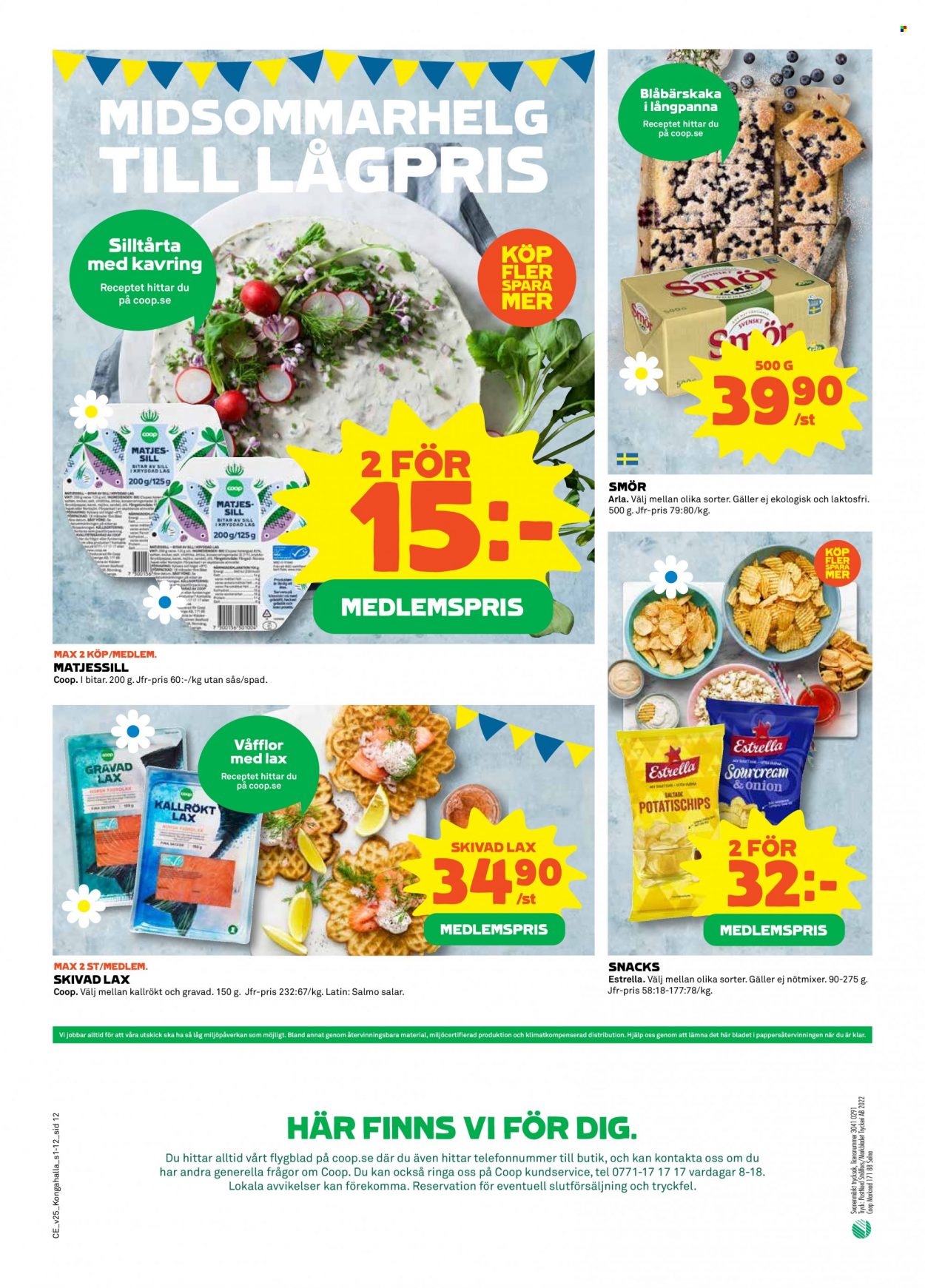 Coop reklamblad - 20/6 2022 - 26/6 2022. Sida 12