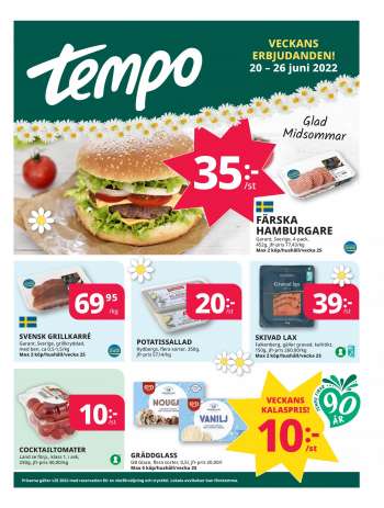 Tempo reklamblad - 20/6 2022 - 26/6 2022.