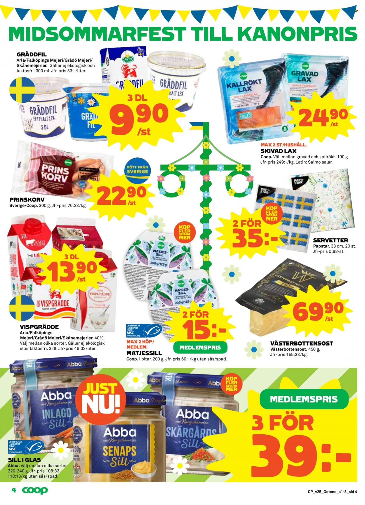 Coop reklamblad - 20/6 2022 - 26/6 2022. Sida 4