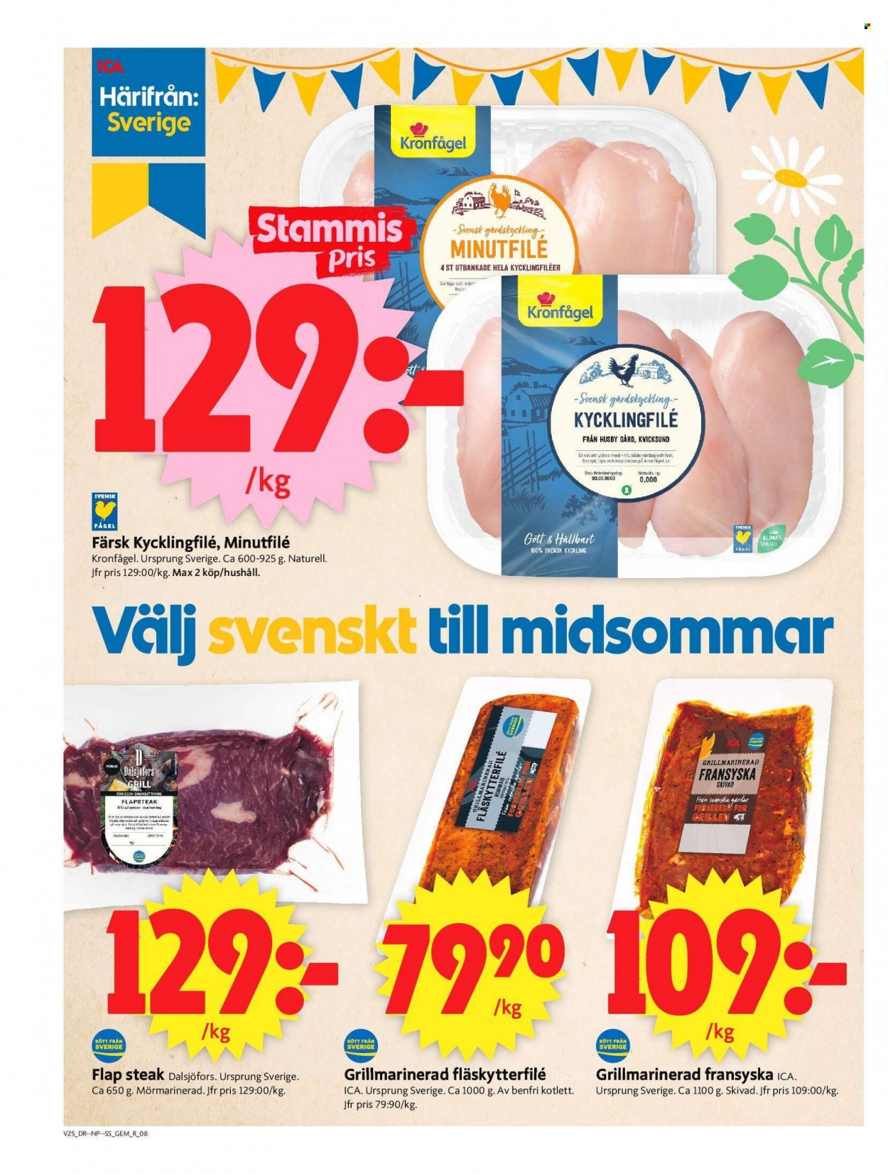 ICA reklamblad - 20/6 2022 - 26/6 2022. Sida 8
