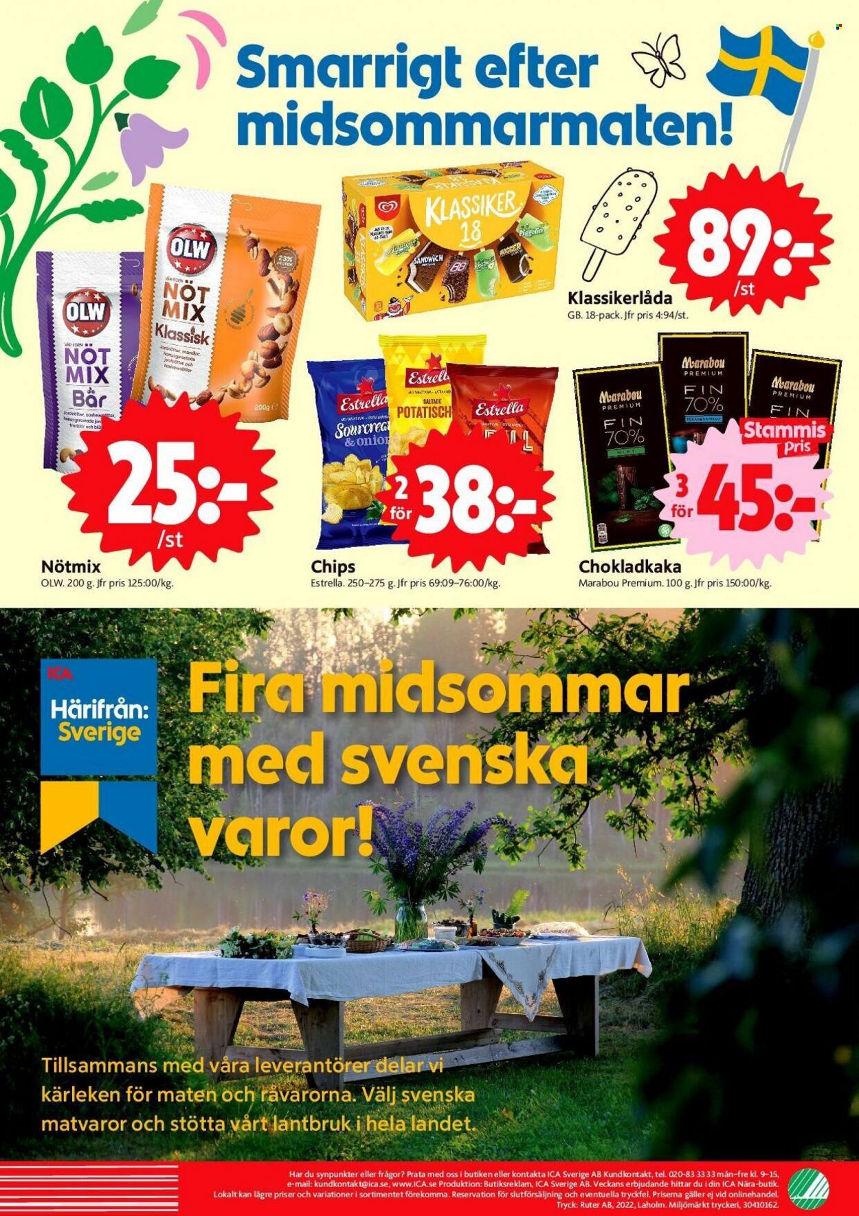 ICA reklamblad - 20/6 2022 - 26/6 2022. Sida 12