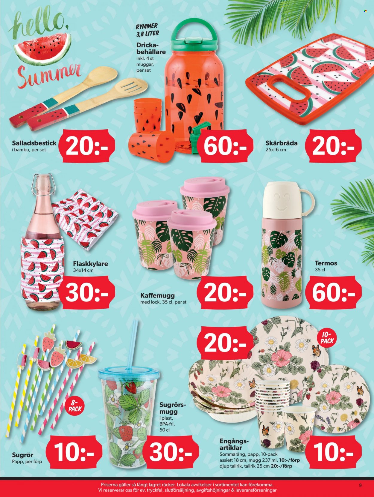 DollarStore reklamblad - 20/6 2022 - 20/7 2022. Sida 9
