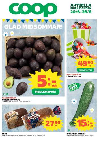 Coop reklamblad - 20/6 2022 - 26/6 2022.