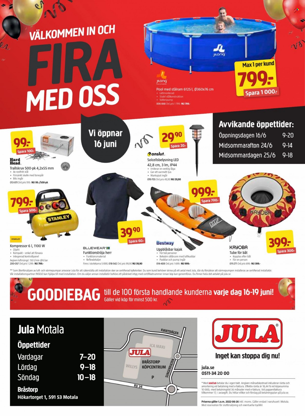 Jula reklamblad - 16/6 2022 - 26/6 2022. Sida 6