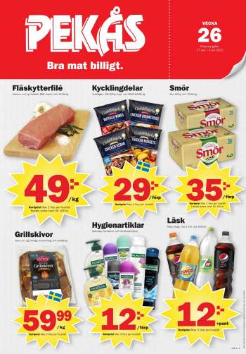 Pekås reklamblad - 27/6 2022 - 3/7 2022.