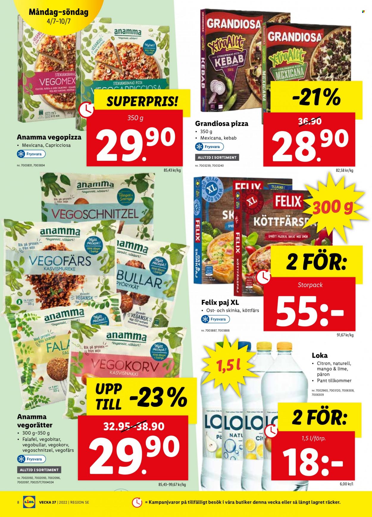Lidl reklamblad - 4/7 2022 - 10/7 2022. Sida 8