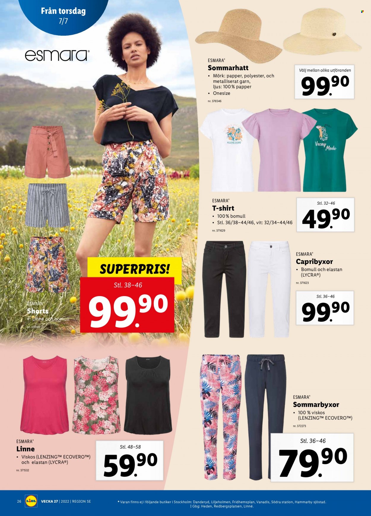 Lidl reklamblad - 4/7 2022 - 10/7 2022. Sida 26