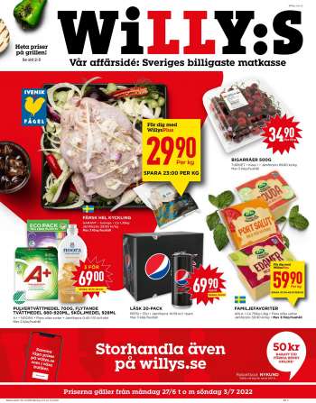 Willys Göteborg reklamblad
