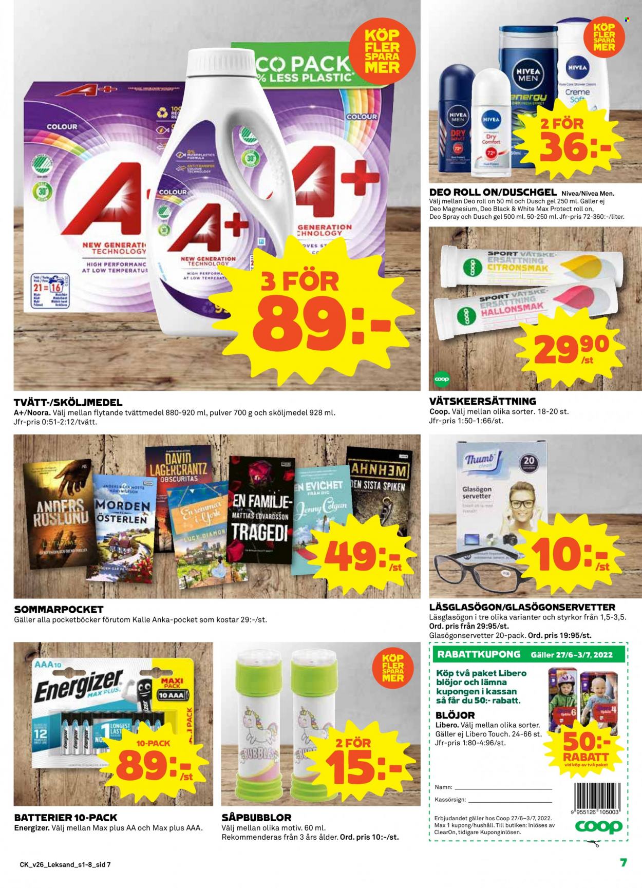 Coop reklamblad - 27/6 2022 - 3/7 2022. Sida 7