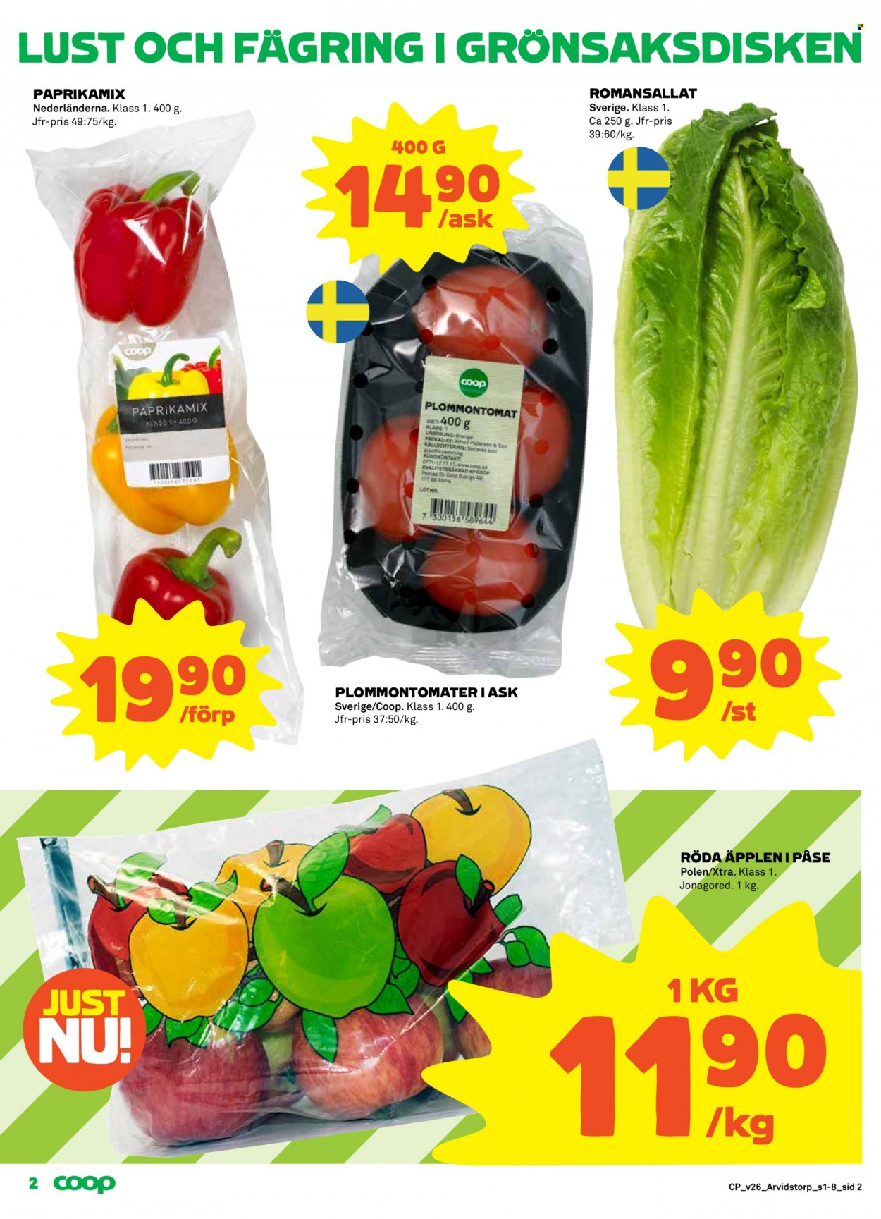 Coop reklamblad - 27/6 2022 - 3/7 2022. Sida 2