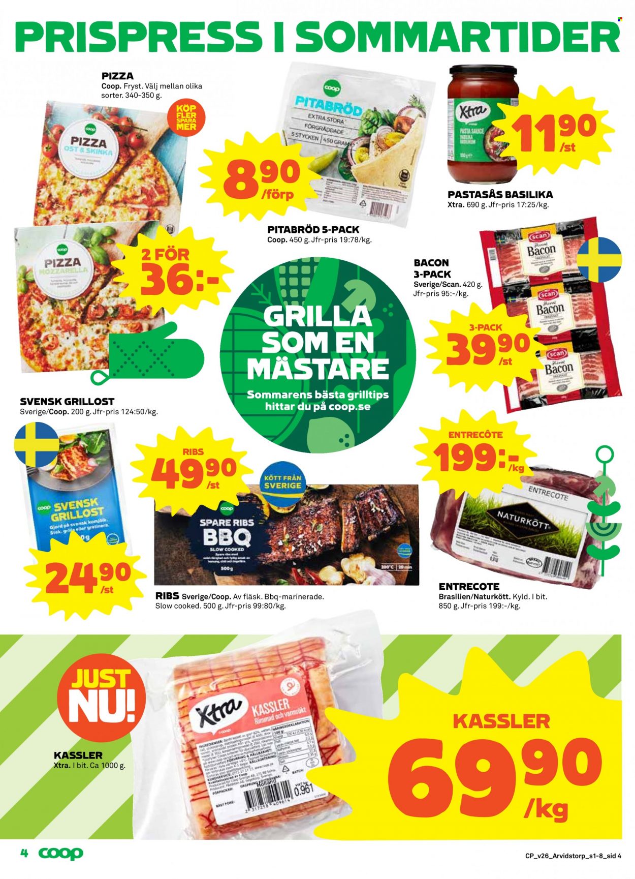 Coop reklamblad - 27/6 2022 - 3/7 2022. Sida 4