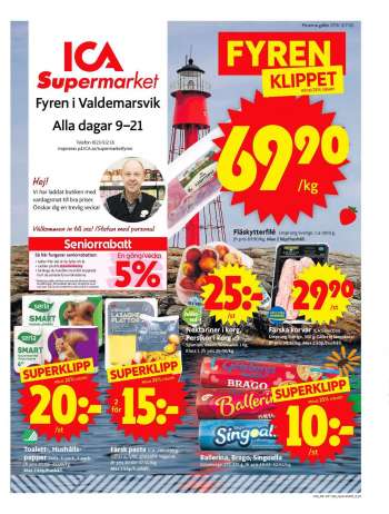 ICA reklamblad - 27/6 2022 - 3/7 2022.